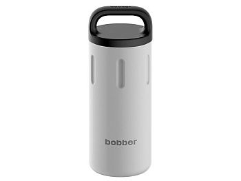 Вакуумный термос с керамическим покрытием бытовой, тм "bobber", 590 мл. Артикул Bottle-590 Sand Grey (серый) Вакуумный термос с керамическим покрытием бытовой, тм "bobber", 590 мл. Артикул Bottle-590 Sand Grey (серый)