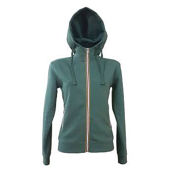 Толстовка Женская LAS VEGAS LADY, зеленый, 2XL, 80% хлопок, 20% полиэстр, 280 г/м2 Толстовка Женская LAS VEGAS LADY, зеленый, 2XL, 80% хлопок, 20% полиэстр, 280 г/м2