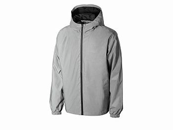 Ветровка светоотражающая 2XL, серебристый Ветровка светоотражающая 2XL, серебристый