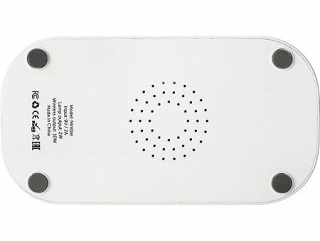 Настольный светильник с беспроводной зарядкой "Nimble", 10 Вт