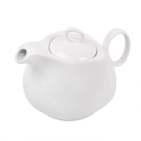 Набор  "Мила": чайник и чайная пара в подарочной упаковке, 22х22х12см,500мл и 300мл, фарфор, бамбук