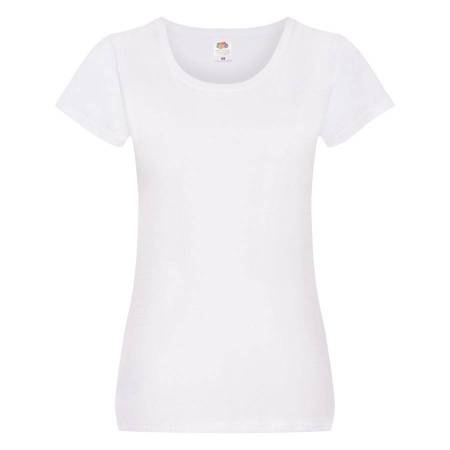 Футболка женская "Original T", белый_XS, 100% х/б