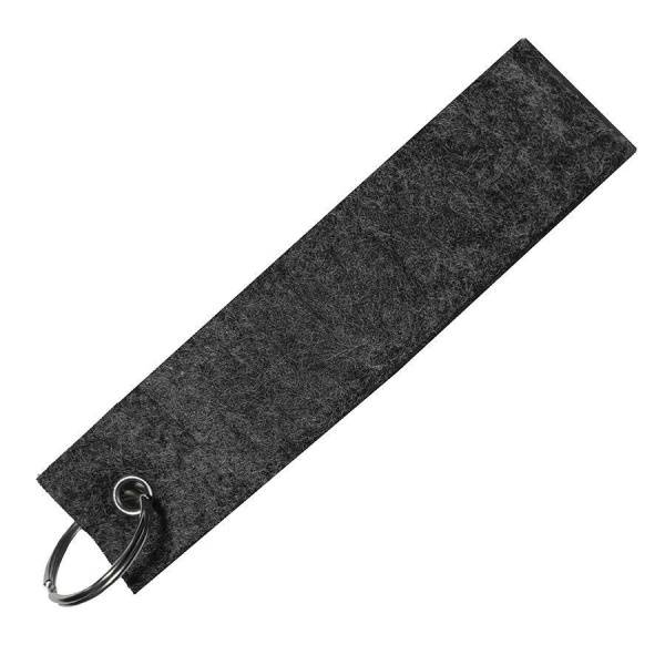 Брелок-ремувка FELTY 12 х 3 см, темно-серый