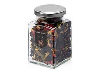 Чай черный, серия "Bouquet", таежный сбор, стеклянная банка