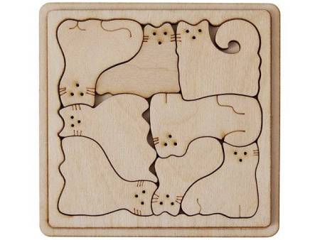 Деревянная головоломка "Catgram"