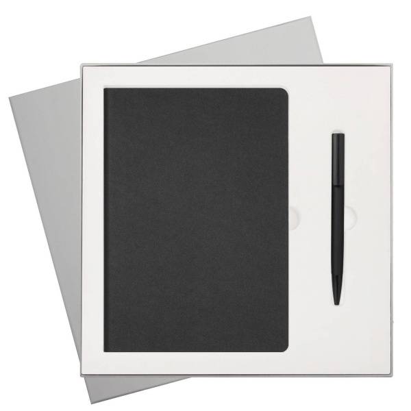 Подарочный набор Moon River, синий (ежедневник