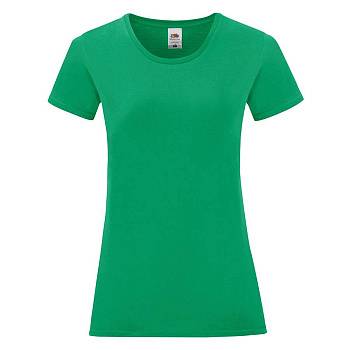 Футболка "Ladies Iconic", зеленый, S, 100% хлопок, 150г/м2 Футболка "Ladies Iconic", зеленый, S, 100% хлопок, 150г/м2