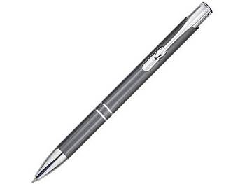 Шариковая ручка Moneta из переработанного алюминия - Серый Шариковая ручка Moneta из переработанного алюминия - Серый