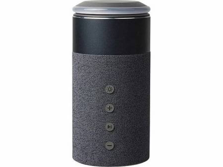 Колонка с беспроводной Magsafe-зарядкой для смартфона и наушников «Мьюзик», 15 Вт, черный
