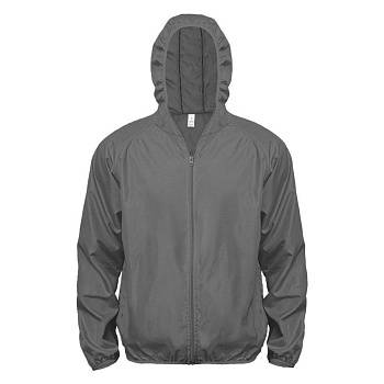Ветровка мужская COLIN, т.-серый, S, 100% полиэстер, плотность 280Т