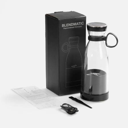 Портативный блендер BlendMatic, черный