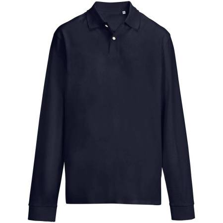 Рубашка поло унисекс с длинным рукавом Pacific LSL