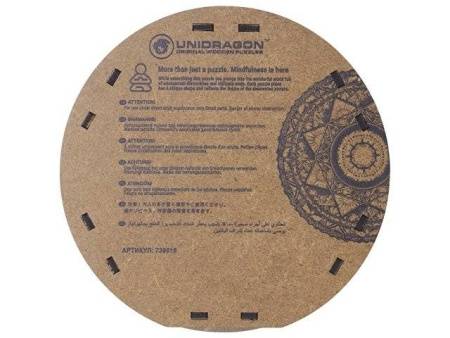 Деревянный пазл мандала "Дерево жизни"