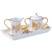 Набор "Мелисса" (молочник и сахарница на блюдце), 17 * 8,5 *7 см 167379 Набор "Мелисса" (молочник и сахарница на блюдце), 17 * 8,5 *7 см 167379