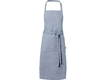 Pheebs 200 g/m² recycled cotton apron, синий