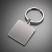 Брелок "Steel SQR" квадратный, серебристый