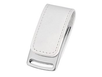 Флеш-карта USB 2.0 16 Gb с магнитным замком "Vigo", белый/серебристый Флеш-карта USB 2.0 16 Gb с магнитным замком "Vigo", белый/серебристый