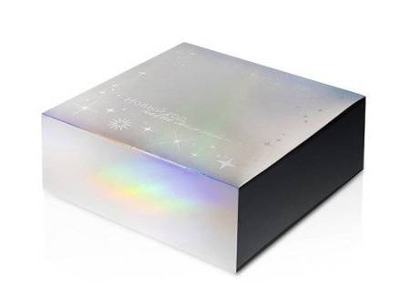 Подарочная коробка с голографическим шубером «Aurora», L