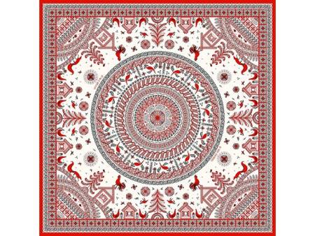 Платок "Мезенская роспись"