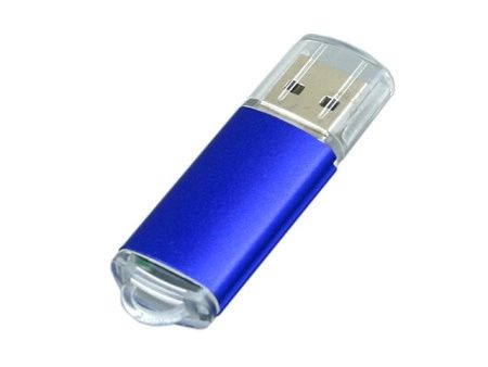 USB 2.0- флешка на 16 Гб с прозрачным колпачком
