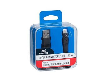 Кабель Lightning MFi 1.2м BK12, черный Кабель Lightning MFi 1.2м BK12, черный