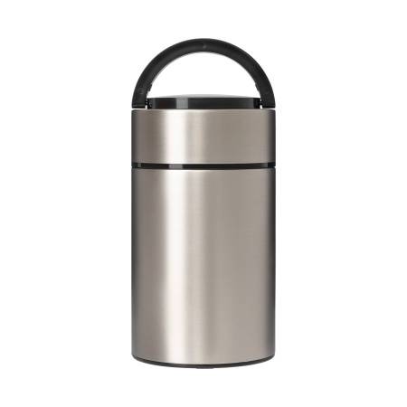 Термос для еды Bento, серебряный