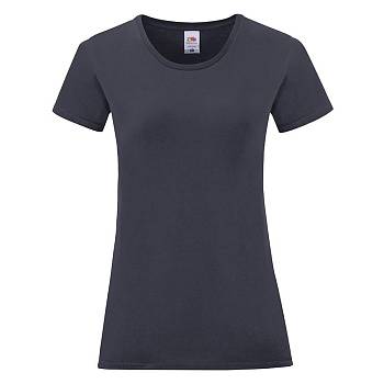 Футболка "Ladies Iconic", темно-синий, S, 100% хлопок, 150г/м2 Футболка "Ladies Iconic", темно-синий, S, 100% хлопок, 150г/м2