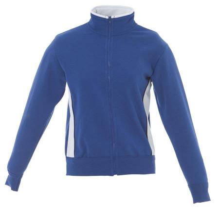 Толстовка мужская "CAGLIARI", красный, серый_ S, 80% хлопок, 20% п/э