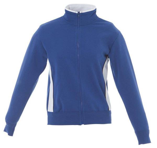 Толстовка мужская "CAGLIARI", красный, серый_ S, 80% хлопок, 20% п/э