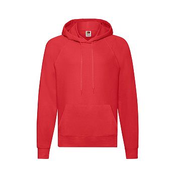 Толстовка мужская "LIGHTWEIGHT", красный_XL, 80% хлопок, 20% полиэстер, 240 г/м2 Толстовка мужская "LIGHTWEIGHT", красный_XL, 80% хлопок, 20% полиэстер, 240 г/м2
