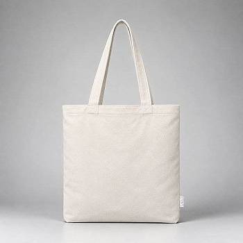 Шоппер Basio из переработанного хлопка 280 г, белый с оттенком