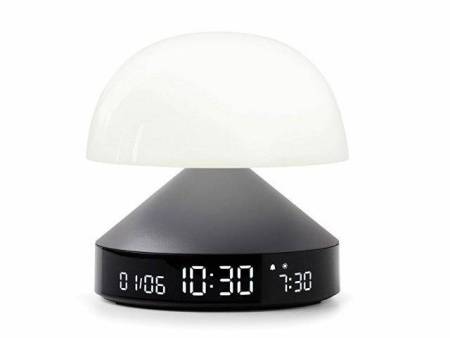 Светильник с часами и световым будильником Mina Sunrise