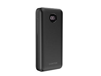Портативный аккумулятор Canyon PB-2002 (CNE-CPB2002B), черный Портативный аккумулятор Canyon PB-2002 (CNE-CPB2002B), черный