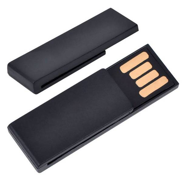 USB flash-карта "Clip" (8Гб),черная,3,8х1,2х0,5см