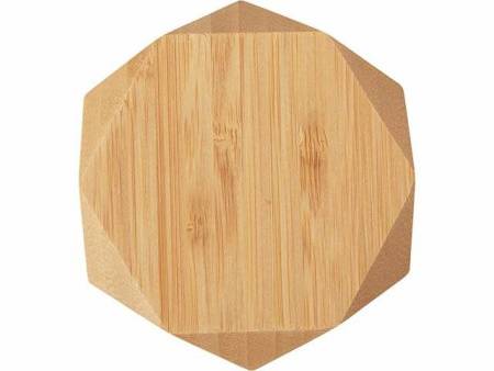 Беспроводное зарядное устройство «Gex», 15 Вт, бамбук