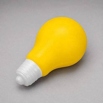 Антистресс «Лампочка», желтый