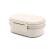 Ланчбокс (контейнер для еды) Terens из пшеничного волокна, бежевый