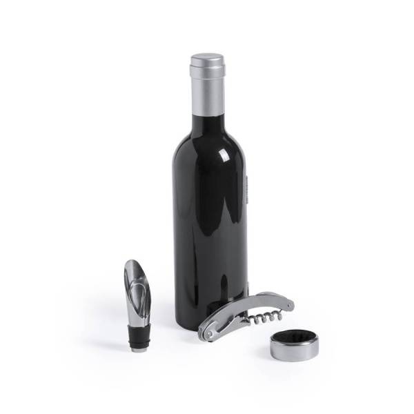 Набор для вина WINESTYLE (3 предмета), 24х6.4см, нержавеющая сталь Набор для вина WINESTYLE (3 предмета), 24х6.4см, нержавеющая сталь