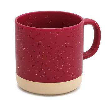 Кружка Marina, бордовая