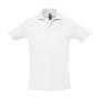 Рубашка поло мужская SPRING II,белый,S,100% хлопок