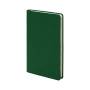 Бизнес-блокнот "Funky", 90*140 мм, зеленый, серый форзац, мягкая обложка