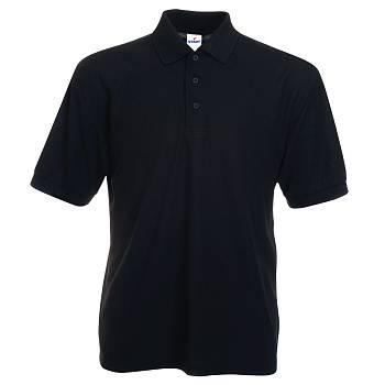 Поло "Mister Style" -170 г/м2, 100% хлопок, чёрный_S Поло "Mister Style" -170 г/м2, 100% хлопок, чёрный_S