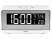 Часы с беспроводным зарядным устройством Rombica Timebox 2, белый