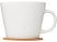 Набор чашек с костерами «Hartley», белый