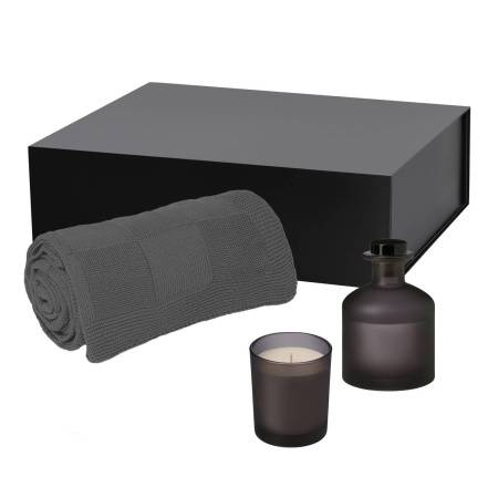 Подарочный набор Enigma, Fado, синий (свеча, диффузор