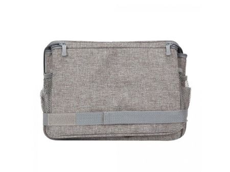 Изотермическая сумка-холодильник на 12 банок 0,5л, серый