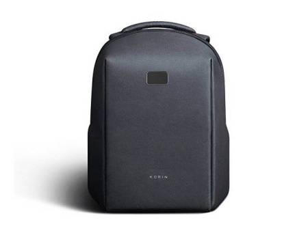 Водостойкий антикражный рюкзак Hipack для ноутбука 15.6", черный