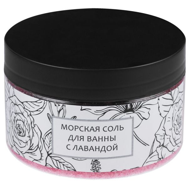 Соль для ванны Feeria в банке, без добавок