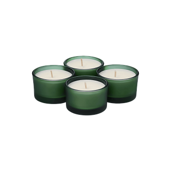 Набор ароматических свечей Sento, зеленый