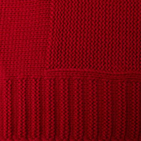 Плед ELSKER MINI, красный, шерсть 30%, акрил 70%, 120*170 см
